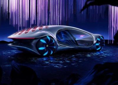 معرفی مرسدس بنز ویژن AVTR، خودرویی عجیب برای دنیای آینده