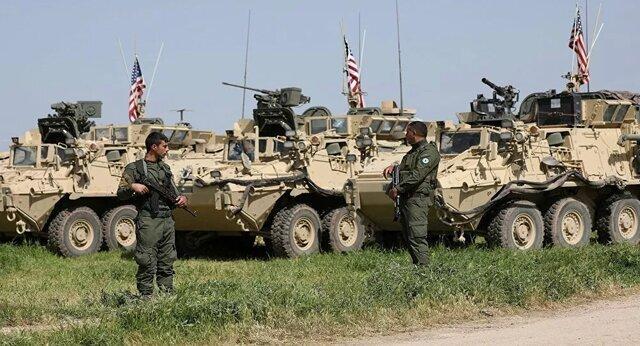 خودروهای زرهی آمریکا از عراق وارد میدان نفتی سوریه شدند