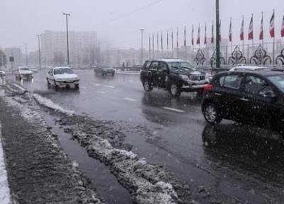 شرایط دمای هوای ایران طی زمستان