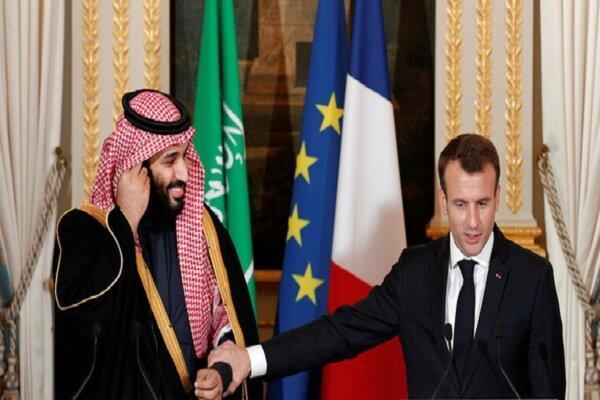 رایزنی رئیس جمهور فرانسه و ولیعهد عربستان درباره لبنان