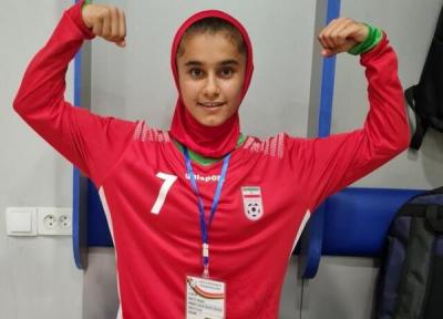 دختر فوتبالیست ایران ارزشمندترین بازیکن کافا شد