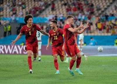 یورو 2020، پیروزی بلژیک مقابل پرتغال در نیمه نخست