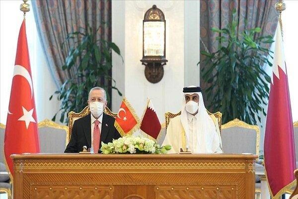 تور قطر: امضای 15 توافقنامه همکاری میان آنکارا و دوحه